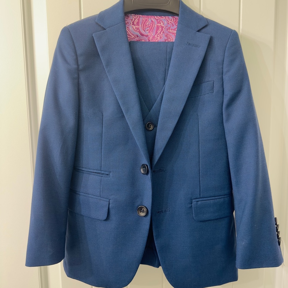 Isaac Mizrahi Boys Navy 3pc Suit
